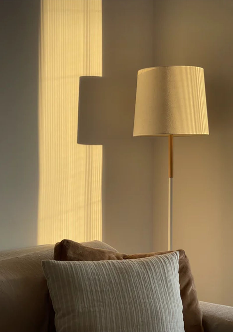 PDVX - Lampe sur pied en toile